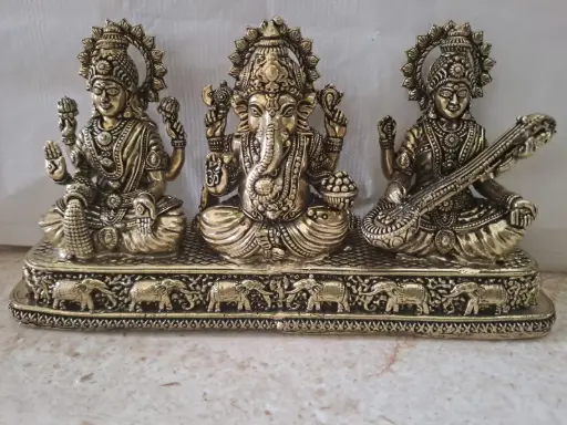 BRASS LAXMI GANESH SARSWATI