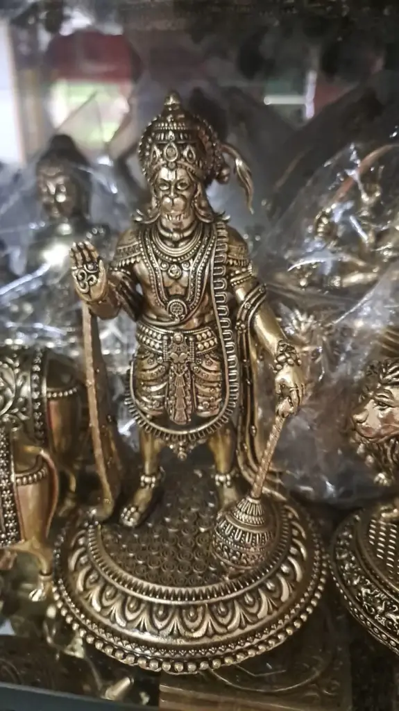 BRASS STANDING HANUMAN